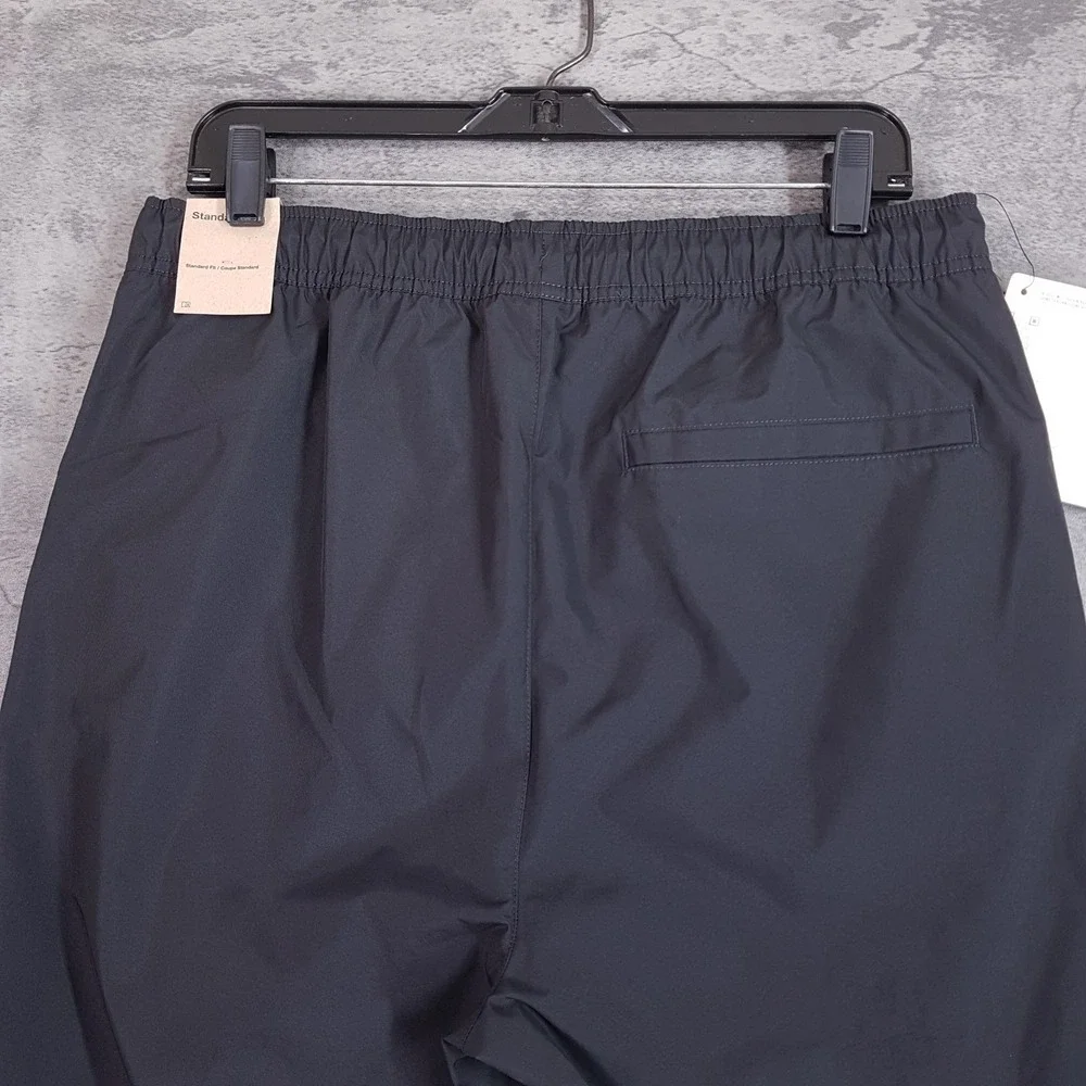 NIKE AIR JORDAN Flight Heritage Gore Tex Windstopper Pants Mens‎ MEDIUM Black